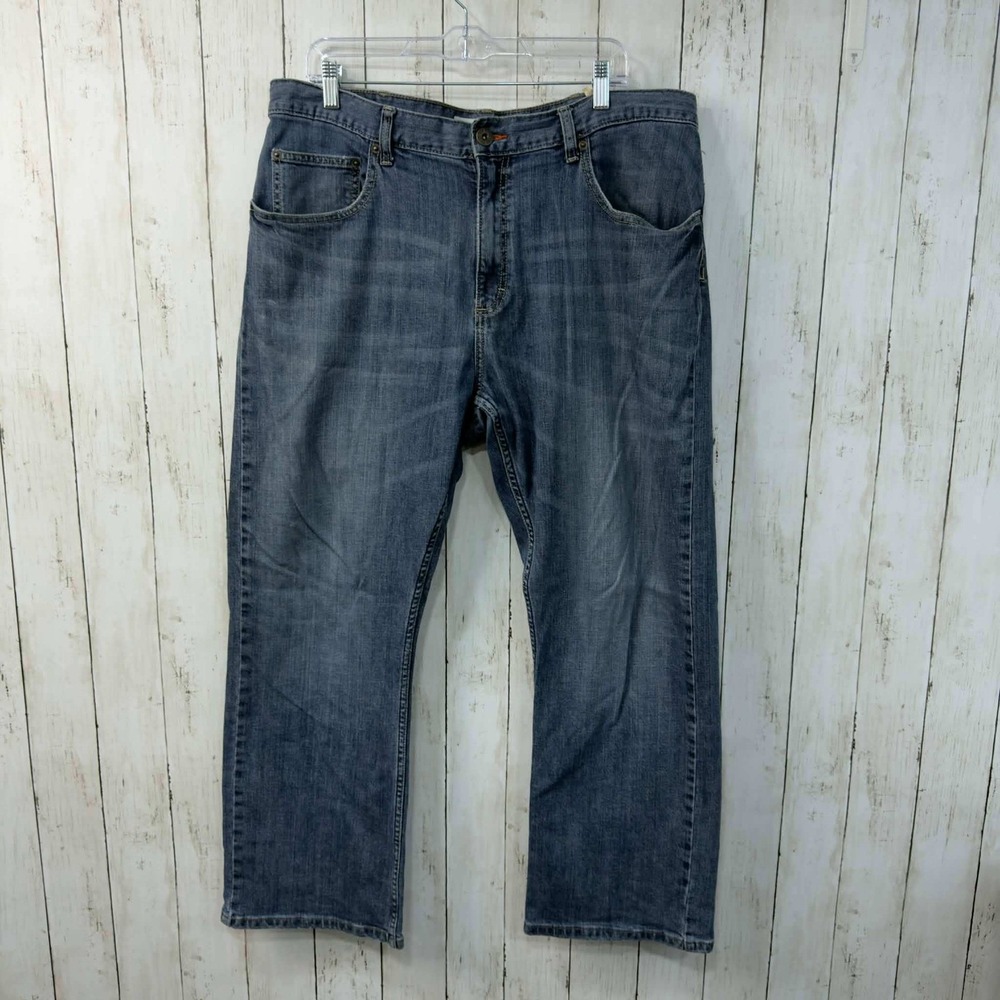 Lee Modern Series L653 Men's Relaxed Fit Bootcut Jeans Blue Denim Size 32x30‎